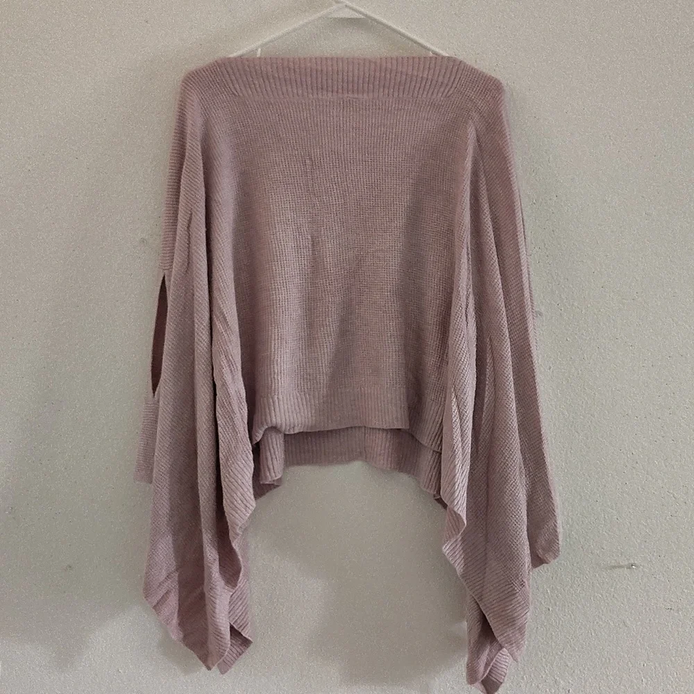 lululemon athletica Mauve Poncho Sweater Size Os - Picture 3 of 7